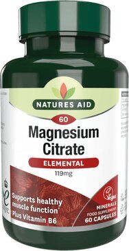 фото упаковки Natures Aid Магния цитрат с витамином В6