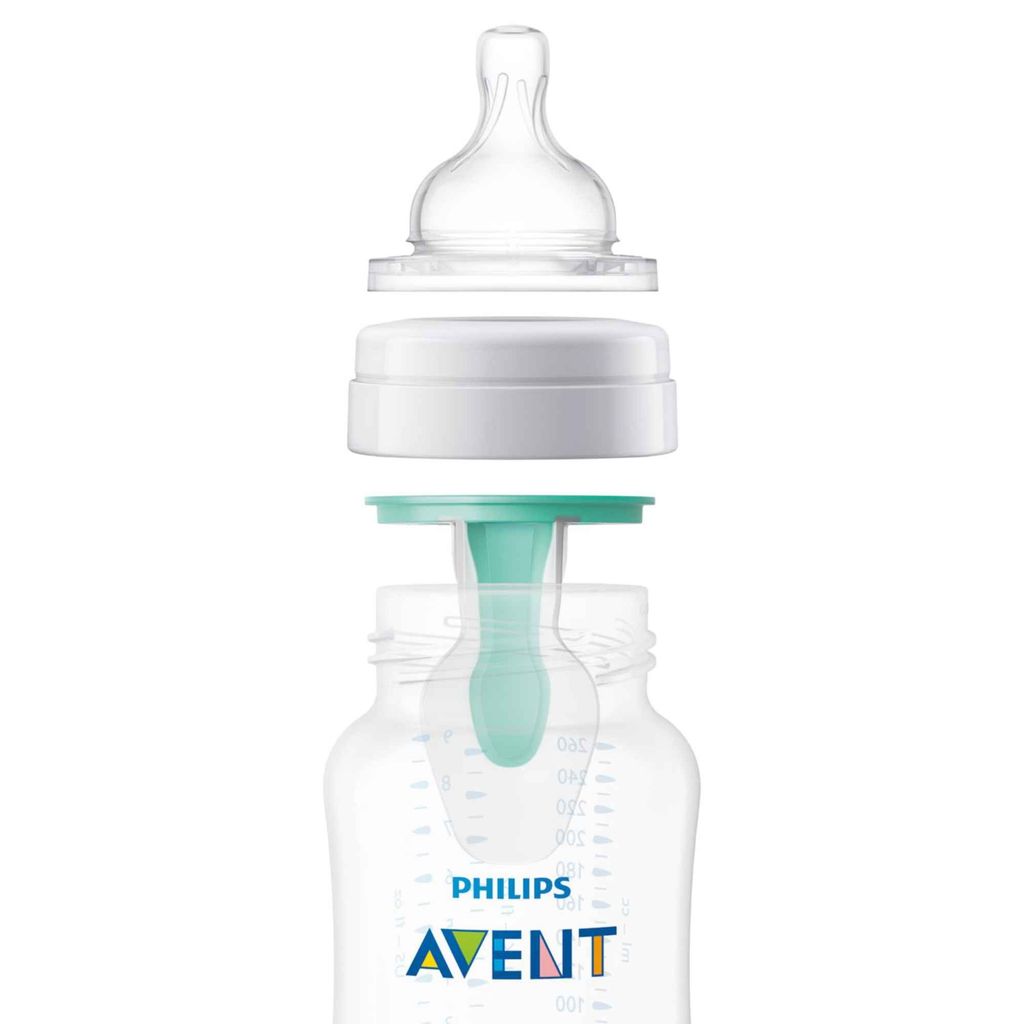 Philips Avent Бутылочка с силиконовой соской Natural Response 0m+, арт. SCY670/01, бутылочка для кормления, медленный поток, 125 мл, 1 шт.