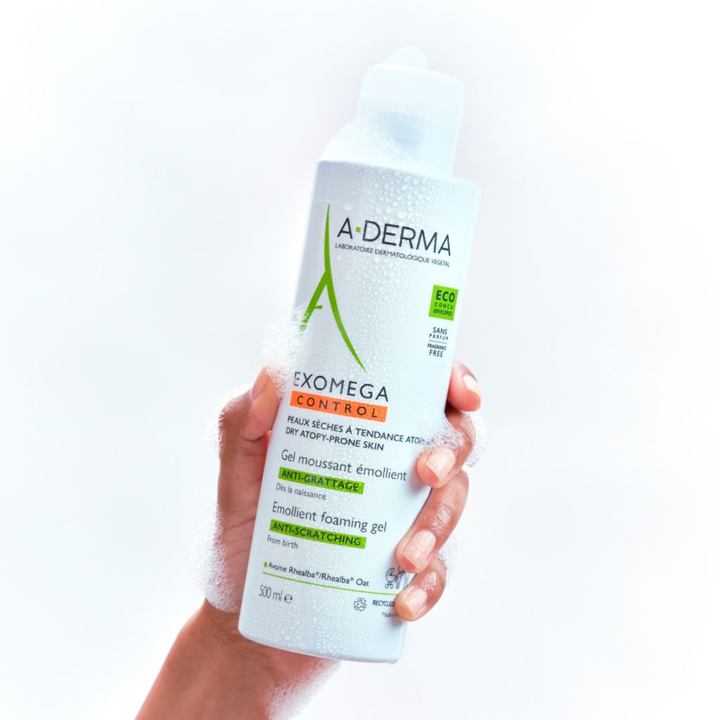 A-Derma Exomega гель смягчающий пенящийся, 500 мл, 1 шт.