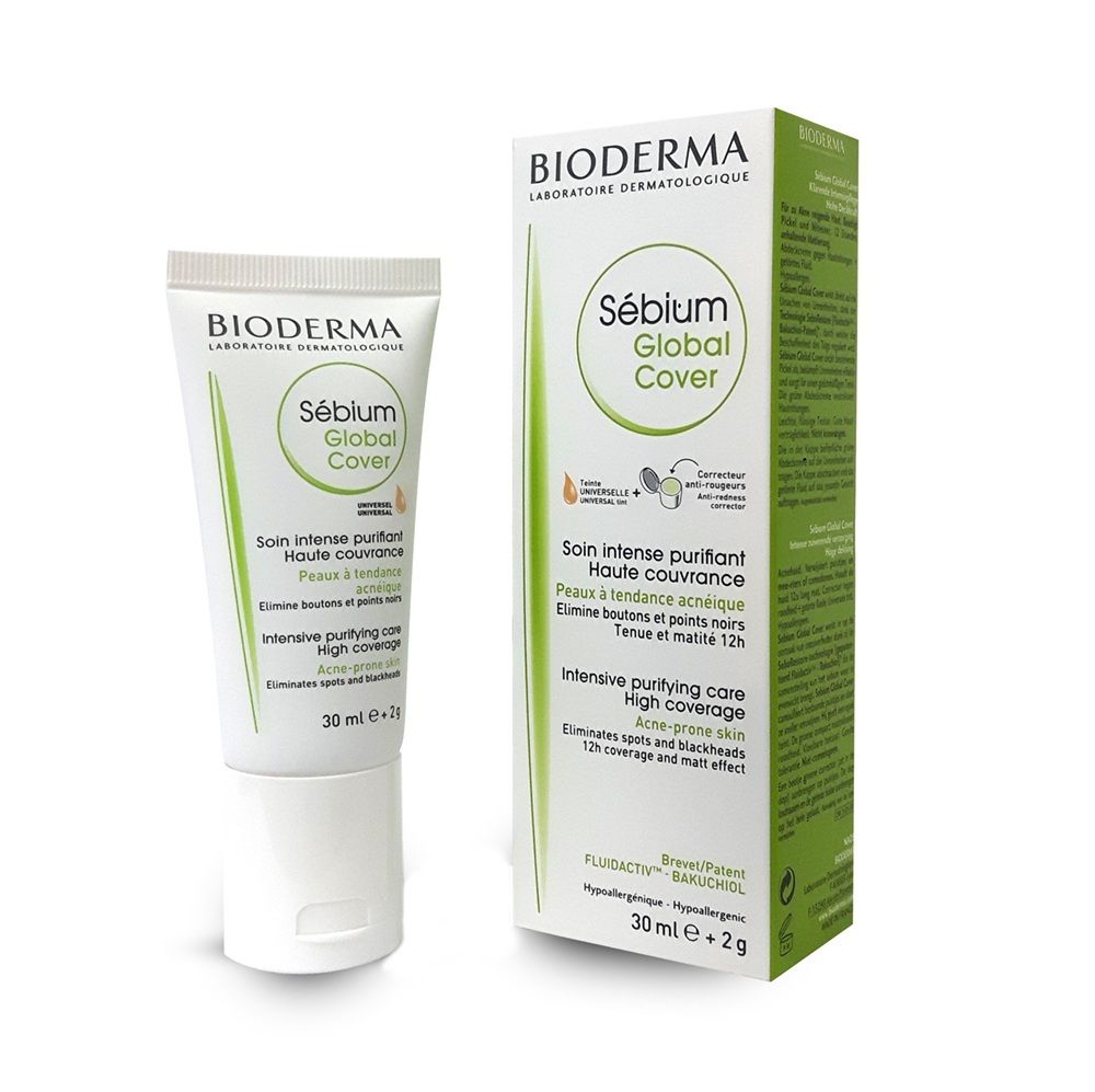 фото упаковки Bioderma Sebium Global Cover Крем тонирующий