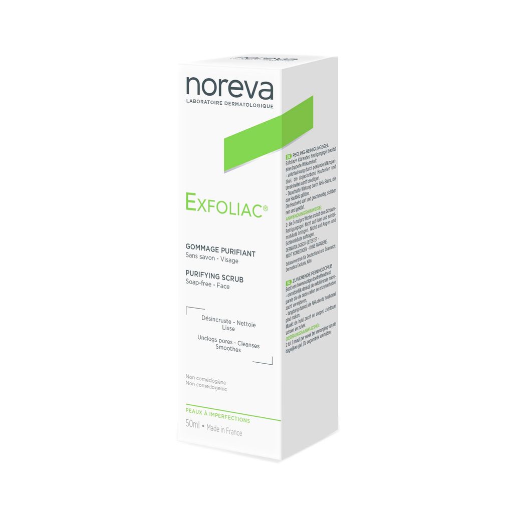 фото упаковки Noreva Exfoliac Скраб для лица очищающий
