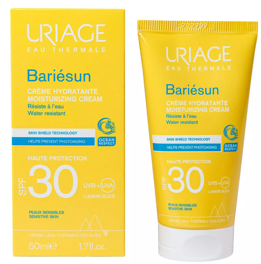фото упаковки Uriage Bariesun Moisturizing Cream Увлажняющий крем SPF 30