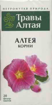 фото упаковки Травы Алтая Алтея корни