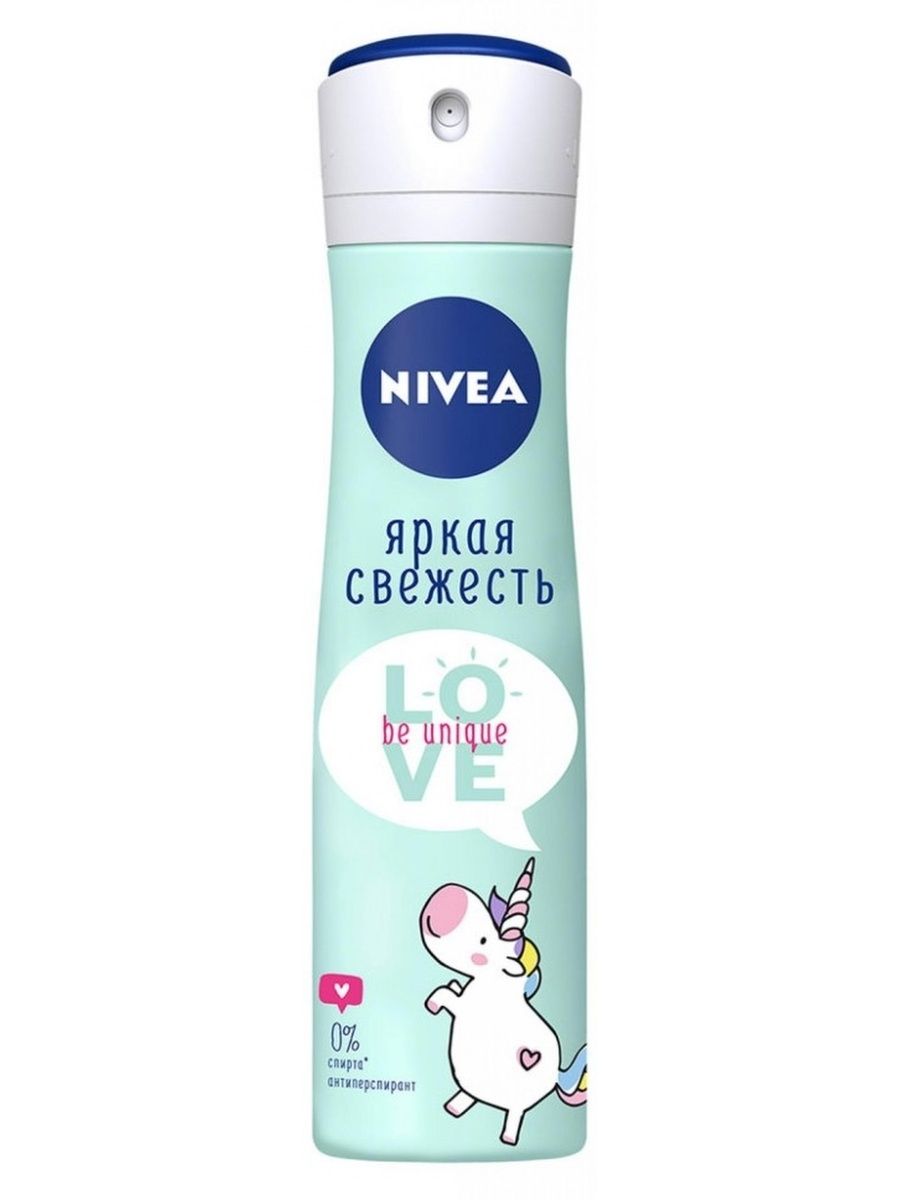 фото упаковки Nivea Антиперспирант спрей Яркая свежесть