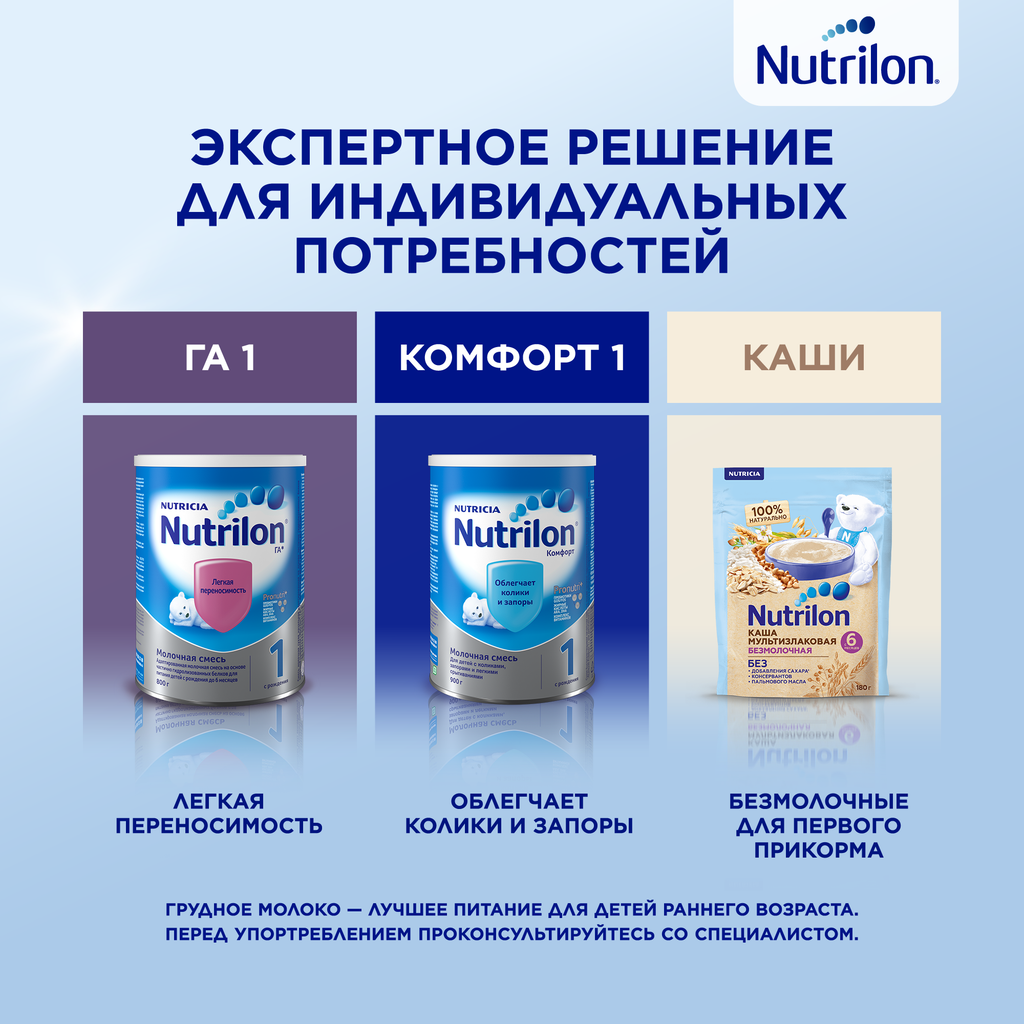 Nutrilon 1 Premium, смесь молочная сухая, 600 г, 1 шт.