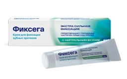 Фиксега Крем для фиксации зубных протезов
