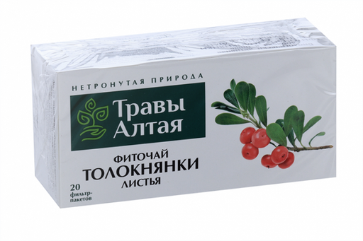 Травы Алтая Фиточай Толокнянки листья, фиточай, 1,5 г, 20 шт.