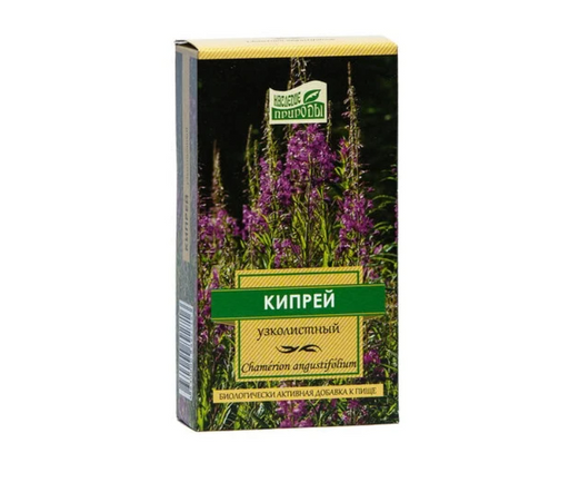 Наследие природы кипрей узколистый, сырье растительное измельченное, 50 г, 1 шт.