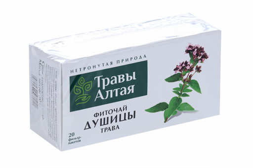 Травы Алтая Душицы трава, фиточай, 1.5 г, 20 шт.