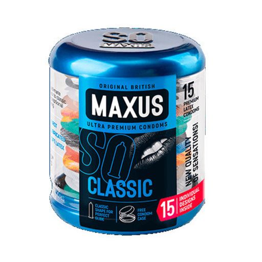 Maxus Classic презервативы классические, презерватив, 15 шт.