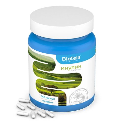 Biotela пребиотик инулин, капсулы, 540 шт.