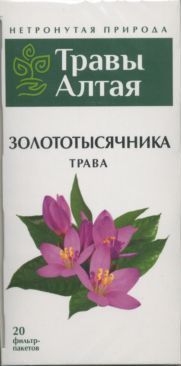 Травы Алтая Золототысячника трава, фиточай, 1.5 г, 20 шт.