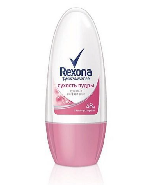 Rexona Антиперспирант Сухость пудры, антиперспирант ролик, для женщин, 50 мл, 1 шт.