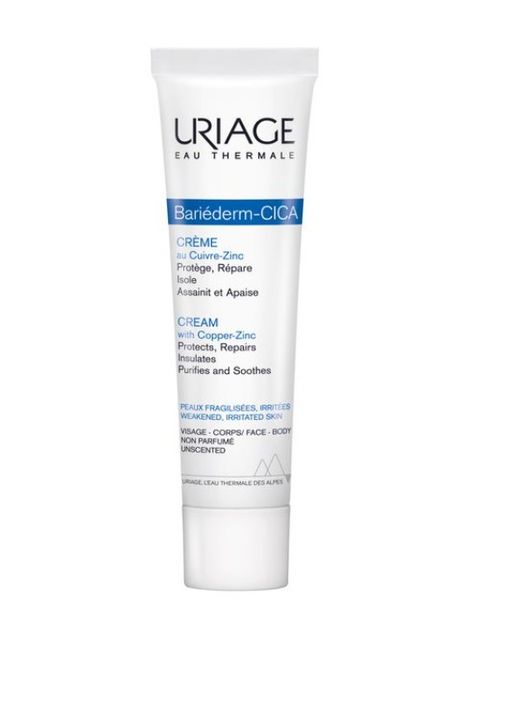 Uriage Bariederm Cica-Cream Крем восстанавливающий с Cu-Zn, крем, 15 мл, 1 шт.