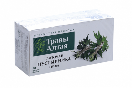 Травы Алтая Пустырника трава, фиточай, 1,5 г, 20 шт.