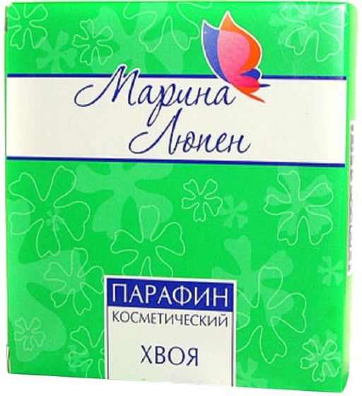 Парафин косметический Марина Люпен с хвоей, субстанция-пластинки, 250 г, 1 шт.