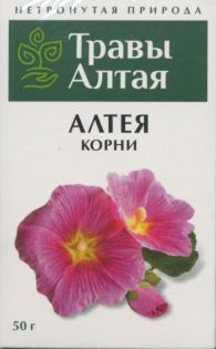 Травы Алтая Алтея корни, фиточай, 50 г, 1 шт.